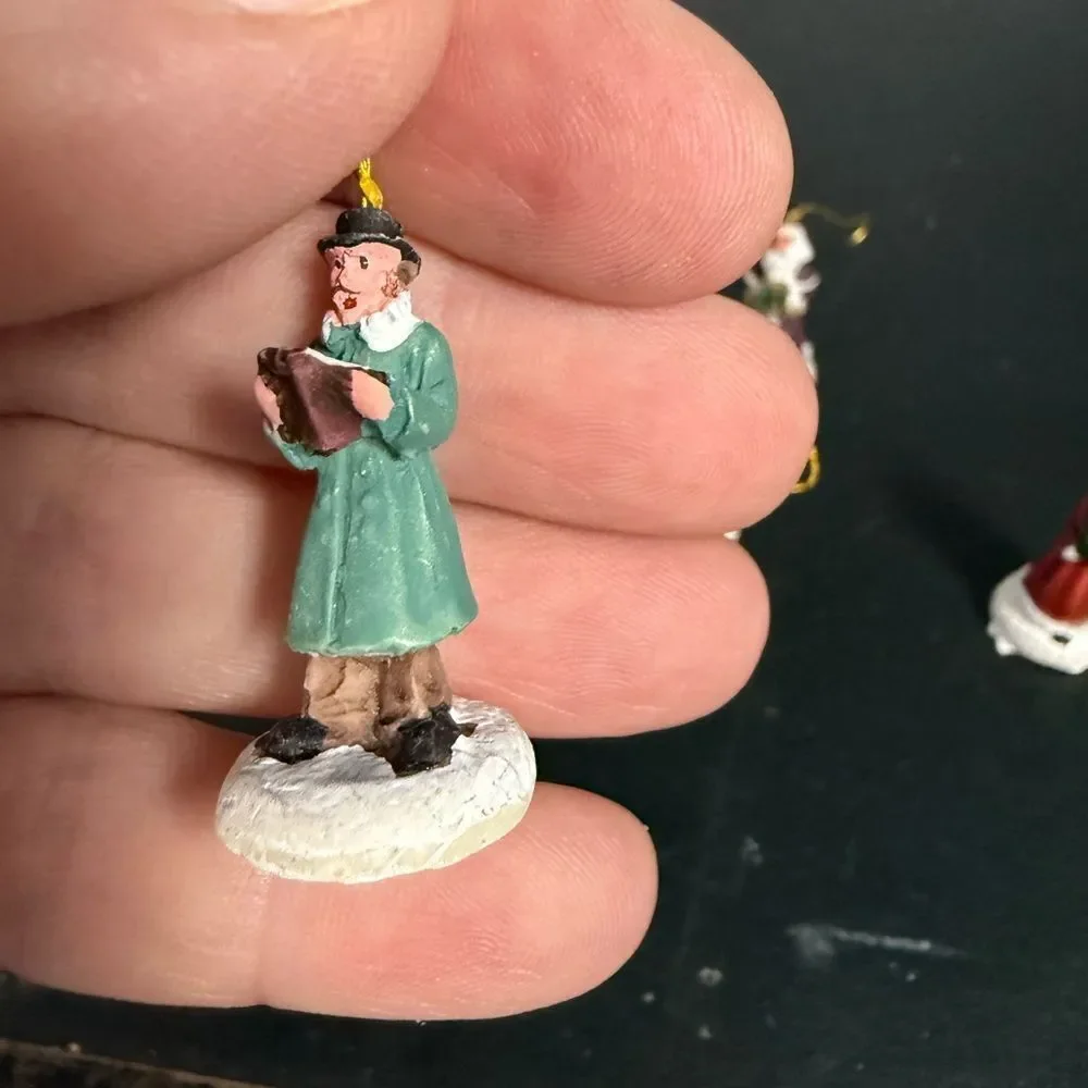 Set Of 15 Mini Victorian Ornaments